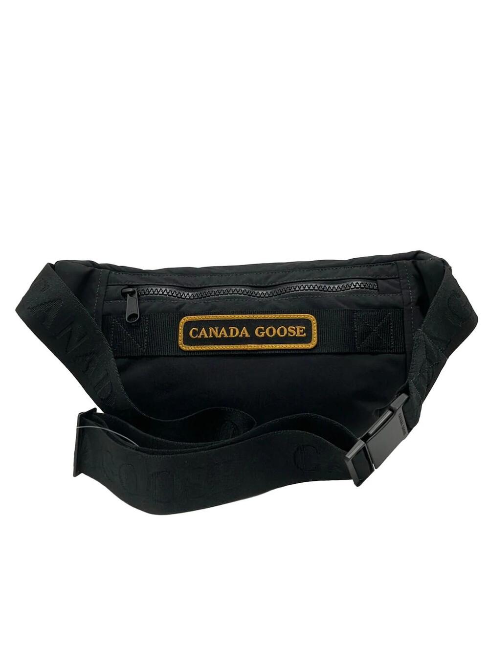 Canada Goose Black Nylon Bum Bag #283852C57B - Picture 3 of 9